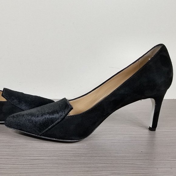 Ron White Cadence Pump, Black Calf Hair, Womens Size 6 / 36 - Picture 6 of 11